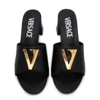 Cheap Versace Slippers For Women #1392839 Replica Wholesale [$85.00 USD] [ITEM#1392839] on Replica Versace Slippers
