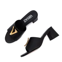 Cheap Versace Slippers For Women #1392839 Replica Wholesale [$85.00 USD] [ITEM#1392839] on Replica Versace Slippers