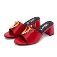 Cheap Versace Slippers For Women #1392842 Replica Wholesale [$85.00 USD] [ITEM#1392842] on Replica Versace Slippers