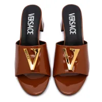 Cheap Versace Slippers For Women #1392843 Replica Wholesale [$85.00 USD] [ITEM#1392843] on Replica Versace Slippers