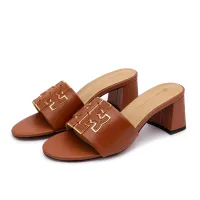 Cheap Tory Burch TB Slippers For Women #1392847 Replica Wholesale [$88.00 USD] [ITEM#1392847] on Replica Tory Burch TB Slippers