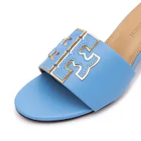 Cheap Tory Burch TB Slippers For Women #1392848 Replica Wholesale [$88.00 USD] [ITEM#1392848] on Replica Tory Burch TB Slippers