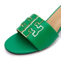 Cheap Tory Burch TB Slippers For Women #1392849 Replica Wholesale [$88.00 USD] [ITEM#1392849] on Replica Tory Burch TB Slippers