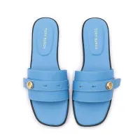 Cheap Tory Burch TB Slippers For Women #1392860 Replica Wholesale [$88.00 USD] [ITEM#1392860] on Replica Tory Burch TB Slippers