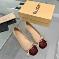 Cheap Valentino Flat Shoes For Women #1392879 Replica Wholesale [$105.00 USD] [ITEM#1392879] on Replica Valentino Flat Shoes