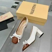 Cheap Valentino High-Heeled Shoes For Women #1392881 Replica Wholesale [$105.00 USD] [ITEM#1392881] on Replica Valentino High-Heeled Shoes