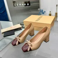 Cheap Valentino High-Heeled Shoes For Women #1392882 Replica Wholesale [$105.00 USD] [ITEM#1392882] on Replica Valentino High-Heeled Shoes