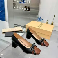 Cheap Valentino High-Heeled Shoes For Women #1392883 Replica Wholesale [$105.00 USD] [ITEM#1392883] on Replica Valentino High-Heeled Shoes