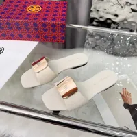 Cheap Tory Burch TB Slippers For Women #1392893 Replica Wholesale [$80.00 USD] [ITEM#1392893] on Replica Tory Burch TB Slippers