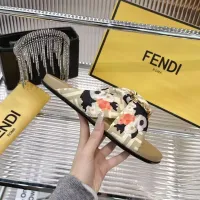 Cheap Fendi Slippers For Women #1392897 Replica Wholesale [$80.00 USD] [ITEM#1392897] on Replica Fendi Slippers