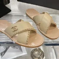 Cheap Chanel Slippers For Women #1392903 Replica Wholesale [$98.00 USD] [ITEM#1392903] on Replica Chanel Slippers