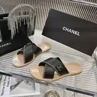 Cheap Chanel Slippers For Women #1392905 Replica Wholesale [$98.00 USD] [ITEM#1392905] on Replica Chanel Slippers