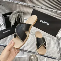 Cheap Chanel Slippers For Women #1392905 Replica Wholesale [$98.00 USD] [ITEM#1392905] on Replica Chanel Slippers