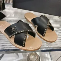 Cheap Chanel Slippers For Women #1392905 Replica Wholesale [$98.00 USD] [ITEM#1392905] on Replica Chanel Slippers