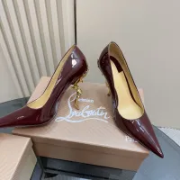Cheap Christian Louboutin High-heeled shoes For Women #1392922 Replica Wholesale [$162.00 USD] [ITEM#1392922] on Replica Christian Louboutin High-heeled shoes