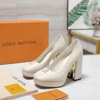 Cheap Louis Vuitton High-Heeled Shoes For Women #1392924 Replica Wholesale [$125.00 USD] [ITEM#1392924] on Replica Louis Vuitton High-Heeled Shoes