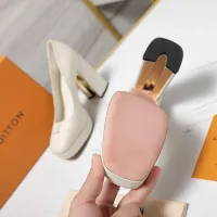 Cheap Louis Vuitton High-Heeled Shoes For Women #1392924 Replica Wholesale [$125.00 USD] [ITEM#1392924] on Replica Louis Vuitton High-Heeled Shoes