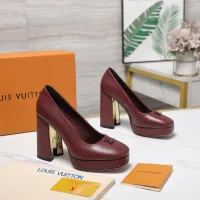 Cheap Louis Vuitton High-Heeled Shoes For Women #1392925 Replica Wholesale [$125.00 USD] [ITEM#1392925] on Replica Louis Vuitton High-Heeled Shoes