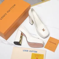 Cheap Louis Vuitton High-Heeled Shoes For Women #1392927 Replica Wholesale [$125.00 USD] [ITEM#1392927] on Replica Louis Vuitton High-Heeled Shoes