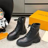 Cheap Louis Vuitton Boots For Women #1392942 Replica Wholesale [$125.00 USD] [ITEM#1392942] on Replica Louis Vuitton Boots