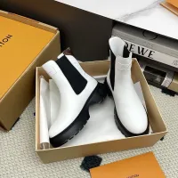 Cheap Louis Vuitton Boots For Women #1392943 Replica Wholesale [$140.00 USD] [ITEM#1392943] on Replica Louis Vuitton Boots