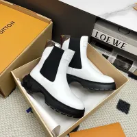 Cheap Louis Vuitton Boots For Women #1392943 Replica Wholesale [$140.00 USD] [ITEM#1392943] on Replica Louis Vuitton Boots