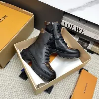 Cheap Louis Vuitton Boots For Women #1392947 Replica Wholesale [$150.00 USD] [ITEM#1392947] on Replica Louis Vuitton Boots
