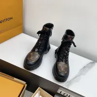 Cheap Louis Vuitton Boots For Women #1392947 Replica Wholesale [$150.00 USD] [ITEM#1392947] on Replica Louis Vuitton Boots