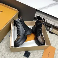 Cheap Louis Vuitton Boots For Women #1392947 Replica Wholesale [$150.00 USD] [ITEM#1392947] on Replica Louis Vuitton Boots