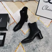 Cheap Yves Saint Laurent YSL Boots For Women #1392957 Replica Wholesale [$130.00 USD] [ITEM#1392957] on Replica Yves Saint Laurent YSL Boots