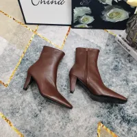 Cheap Yves Saint Laurent YSL Boots For Women #1392958 Replica Wholesale [$140.00 USD] [ITEM#1392958] on Replica Yves Saint Laurent YSL Boots