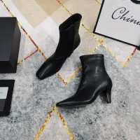 Cheap Yves Saint Laurent YSL Boots For Women #1392960 Replica Wholesale [$140.00 USD] [ITEM#1392960] on Replica Yves Saint Laurent YSL Boots