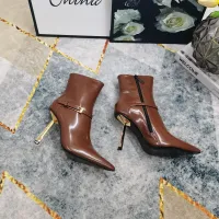 Cheap Yves Saint Laurent YSL Boots For Women #1392961 Replica Wholesale [$155.00 USD] [ITEM#1392961] on Replica Yves Saint Laurent YSL Boots