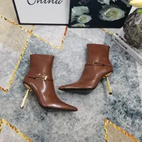 Cheap Yves Saint Laurent YSL Boots For Women #1392961 Replica Wholesale [$155.00 USD] [ITEM#1392961] on Replica Yves Saint Laurent YSL Boots