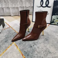 Cheap Yves Saint Laurent YSL Boots For Women #1392961 Replica Wholesale [$155.00 USD] [ITEM#1392961] on Replica Yves Saint Laurent YSL Boots