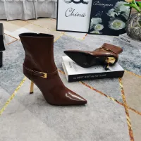 Cheap Yves Saint Laurent YSL Boots For Women #1392961 Replica Wholesale [$155.00 USD] [ITEM#1392961] on Replica Yves Saint Laurent YSL Boots