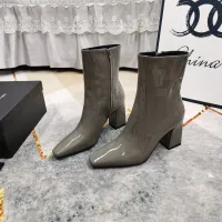 Cheap Yves Saint Laurent YSL Boots For Women #1392964 Replica Wholesale [$158.00 USD] [ITEM#1392964] on Replica Yves Saint Laurent YSL Boots