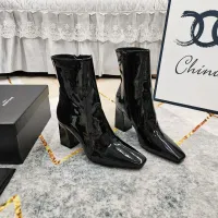 Cheap Yves Saint Laurent YSL Boots For Women #1392965 Replica Wholesale [$158.00 USD] [ITEM#1392965] on Replica Yves Saint Laurent YSL Boots