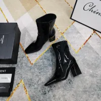 Cheap Yves Saint Laurent YSL Boots For Women #1392965 Replica Wholesale [$158.00 USD] [ITEM#1392965] on Replica Yves Saint Laurent YSL Boots