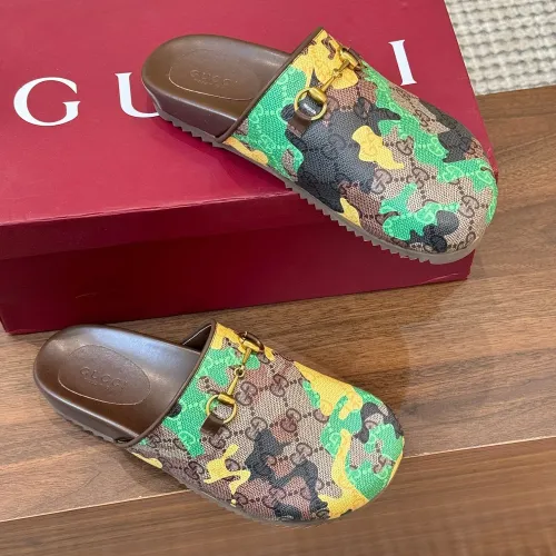 Cheap Gucci Slippers For Men #1393008 Replica Wholesale [$82.00 USD] [ITEM#1393008] on Replica Gucci Slippers
