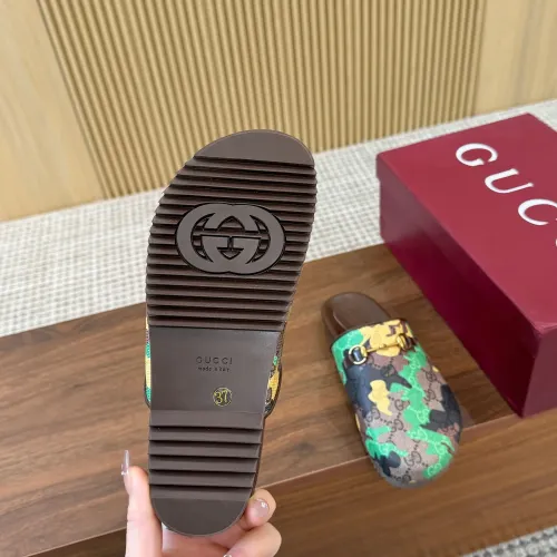 Cheap Gucci Slippers For Men #1393008 Replica Wholesale [$82.00 USD] [ITEM#1393008] on Replica Gucci Slippers