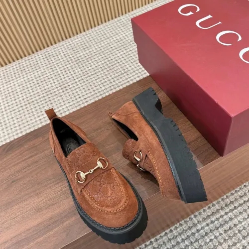 Cheap Gucci Loafer For Women #1393010 Replica Wholesale [$105.00 USD] [ITEM#1393010] on Replica Gucci Oxfords Shoes