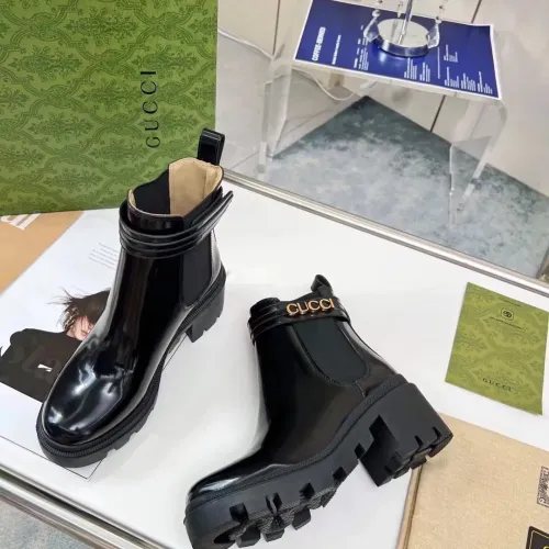 Cheap Gucci Boots For Women #1393015 Replica Wholesale [$102.00 USD] [ITEM#1393015] on Replica Gucci Boots