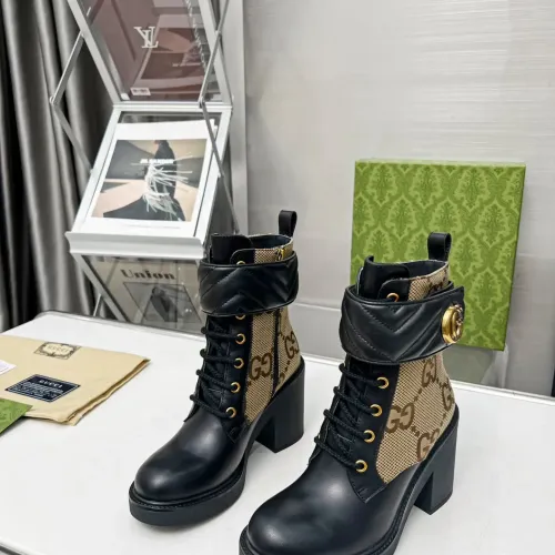 Cheap Gucci Boots For Women #1393016 Replica Wholesale [$108.00 USD] [ITEM#1393016] on Replica Gucci Boots