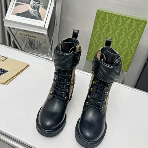 Cheap Gucci Boots For Women #1393016 Replica Wholesale [$108.00 USD] [ITEM#1393016] on Replica Gucci Boots