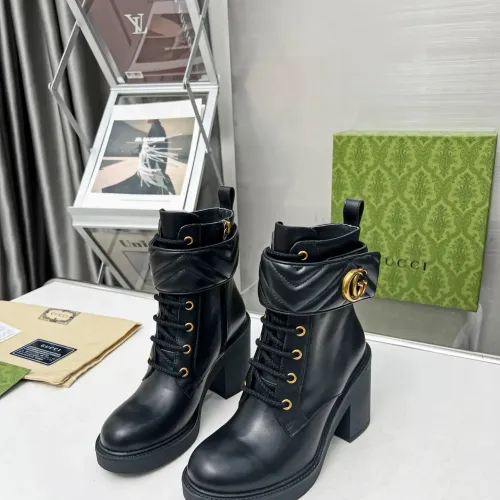 Cheap Gucci Boots For Women #1393017 Replica Wholesale [$108.00 USD] [ITEM#1393017] on Replica Gucci Boots