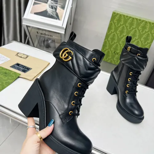 Cheap Gucci Boots For Women #1393017 Replica Wholesale [$108.00 USD] [ITEM#1393017] on Replica Gucci Boots