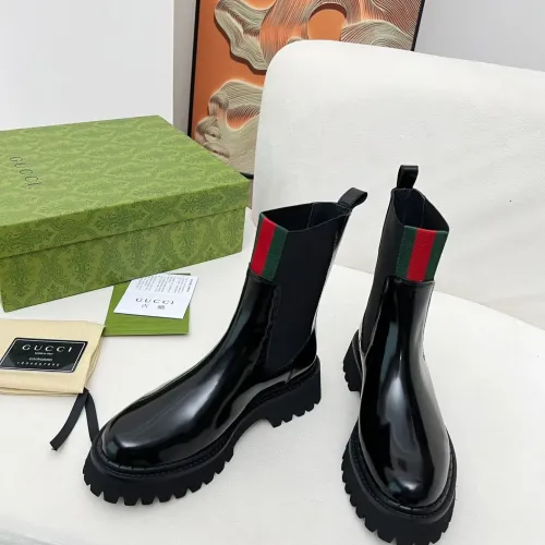 Cheap Gucci Boots For Women #1393019 Replica Wholesale [$108.00 USD] [ITEM#1393019] on Replica Gucci Boots