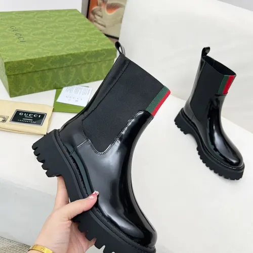 Cheap Gucci Boots For Women #1393019 Replica Wholesale [$108.00 USD] [ITEM#1393019] on Replica Gucci Boots