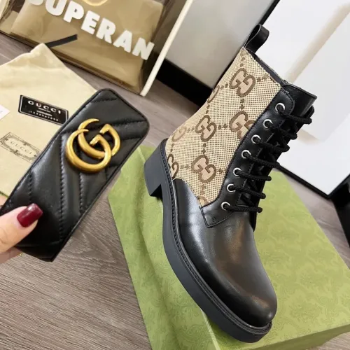 Cheap Gucci Boots For Women #1393020 Replica Wholesale [$102.00 USD] [ITEM#1393020] on Replica Gucci Boots